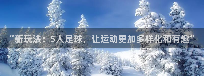 “新玩法：5人足球，让运动更加多样化和有趣”