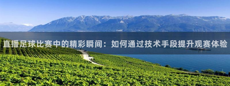直播足球比赛中的精彩瞬间：如何通过技