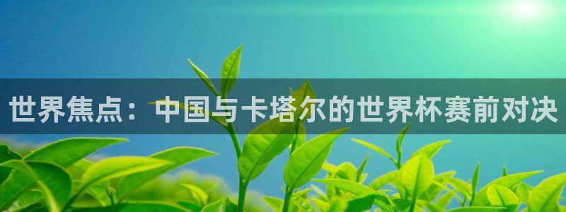 世界焦点：中国与卡塔尔的世界杯赛前对
